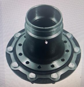 Mozzo ruota anteriore 7183908
